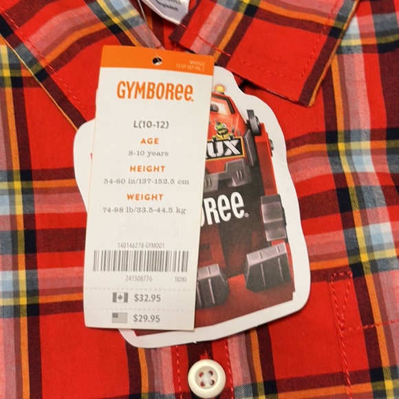 Gymboree Boys long sleeve button down - Picture 5 of 5
